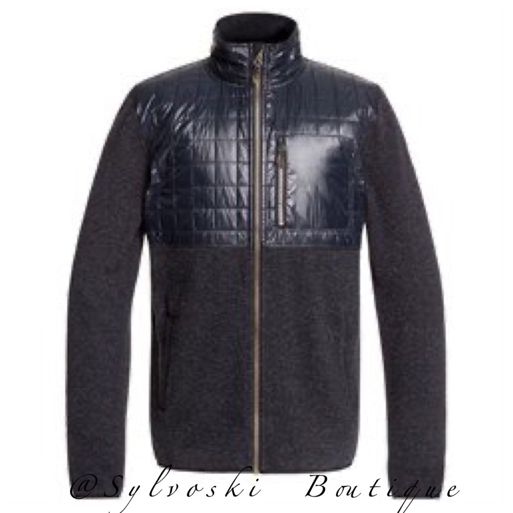 🔥Quiksilver Men's INTO The Wild Fleece Jacket NWT - Picture 2 of 9